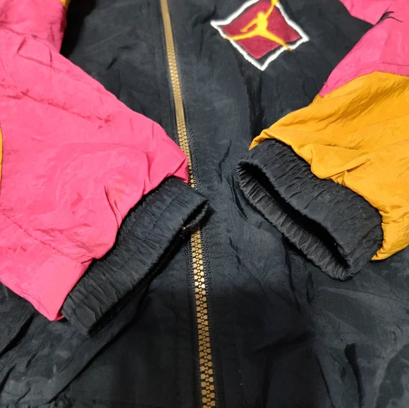 Rare Vintage 1990's Nike Air Jordan Jacket Windbreaker Child’s Toddler L 4T - Picture 6 of 8